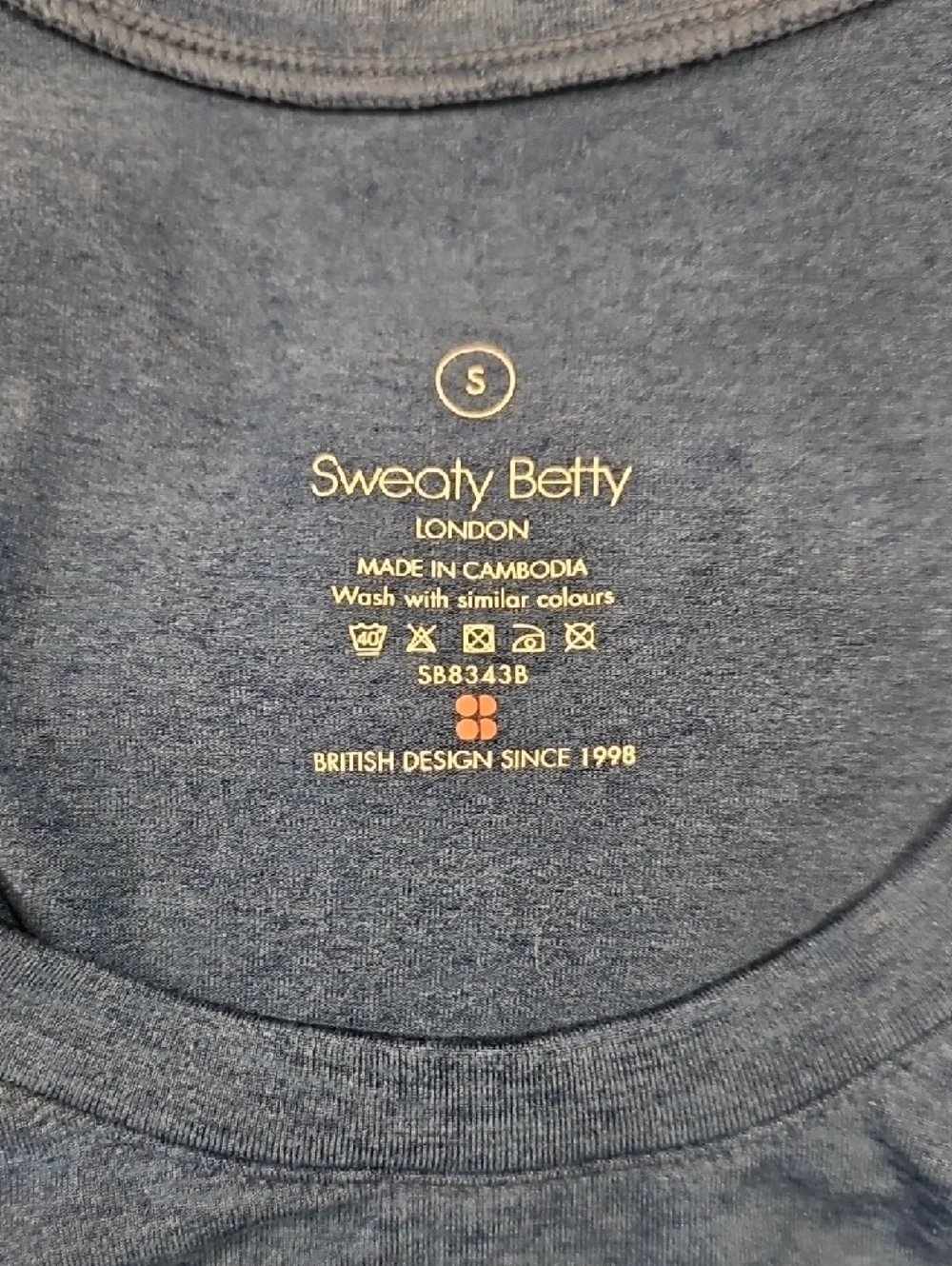 Sweaty Betty Gary Sleeveless Active Athleisure Romper in Blue Sz S, Women's 4/6 - Picture 6 of 9